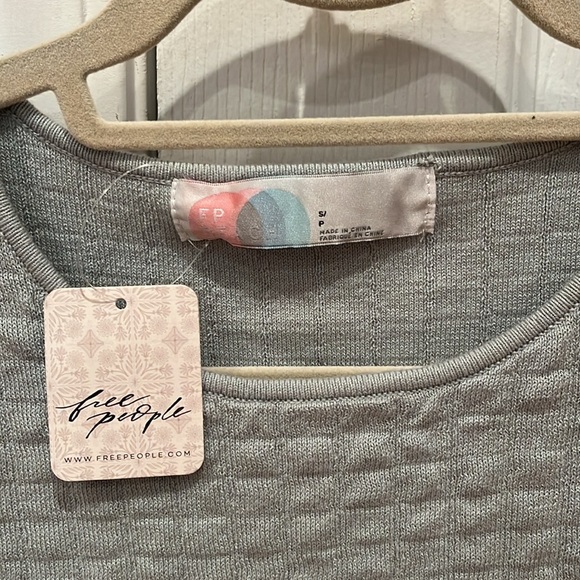 NWT Free People Beach Crop Top - Picture 2 of 6